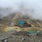 Emerald Lakes (fast hoechste Badewanne im Park, ~1800 Meter) Emerald Lakes (fast hoechste Badewanne im Park, ~1800 Meter)