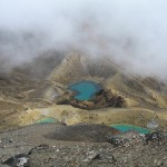 Emerald Lakes (fast hoechste Badewanne im Park, ~1800 Meter)