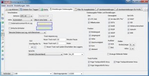 BT 747 - Zieht die Daten aus dem GPS-Logger und speichert sie in kompatiblen Formaten.