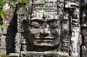 Ta Som: Gopura mit Bildnis des Lokeshvara
