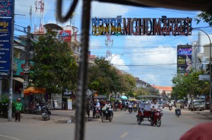 Seam Reap: Der Ausgangspunkt für viele Tempeltouristen.